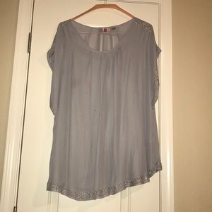 Avenue jeweled shirt